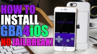 How To Install GBA4iOS Gameboy Emulator  No Jailbreak [upl. by Dlawso]