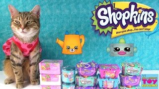 Shopkins 2 Pack Blind Basket Season 1 2 3 4 Food Fair Fashion Spree Opening  PSToyReviews [upl. by Arata]