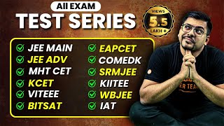 All in One TEST SERIES for JEE Mains JEE Advanced WBJEE MHT CET BITSAT and VITEEE [upl. by Aseel227]