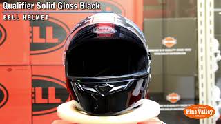 BELL Helmet Qualifier Solid Gloss Black [upl. by Margit]