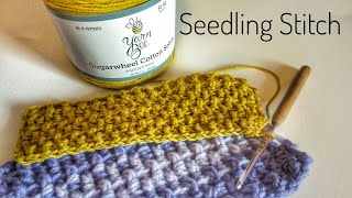 Crochet  Seedling Stitch [upl. by Adehsor]