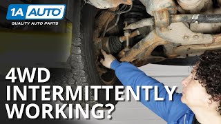 Truck 4WD Grinding or Not Working Quick Fix For Auto Locking Hubs [upl. by Arihsak]