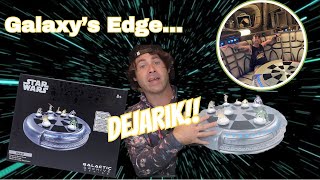 Star Wars Galactic Archives DEJARIK holochess from Galaxys Edge in Disney Worth it [upl. by Airotkciv]