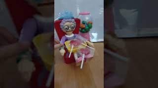 Queen granny Goliath eating lolliesgrimpy ASMR  shortvideo [upl. by Eisseb]