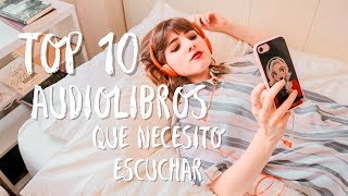 10 AUDIOLIBROS QUE NECESITO ESCUCHAR ✨ Harry Potter rupi kaur Michelle Obama ✨ Libros GRATIS [upl. by Adlin]