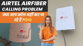 Airtel Airfiber Calling Not Working  🤔airtelairfiber [upl. by Nigen403]