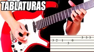 Aprende Como Leer Tablaturas de Guitarra Eléctrica en 3 minutos Curso de guitarra fácil TCDG [upl. by Entruoc813]