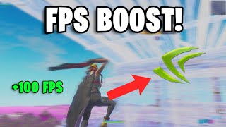 These SECRET Settings Will Boost Your FPS in Fortnite [upl. by Layman]