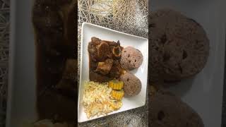 Jamaican Rice amp Peas With Cow Foot creativecooking [upl. by Guenna]