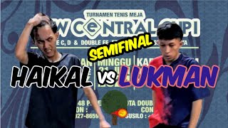 HAIKAL Pantisuko vs LUKMAN Pantisuko 🏓🏓 Semifinal Single New Central Cup I [upl. by Leahcimnaes]