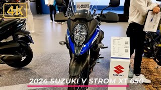 2024 AllNew Suzuki VStrom 650 XT First Look and Detail 4k [upl. by Adalia925]