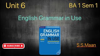 BA 1 English Grammar Unit 6 Past Continuous  English grammar in use Fifth edition [upl. by Cuthbertson265]