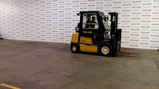 Yale GLP050TGNUAE084 Enclosed Cab 5000 Lb Capacity LP Forklift [upl. by Malamud253]