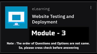 Module3 Delivering a website to users edunet ibm eduskills [upl. by Yrral]