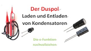 Kondensatoren mit dem Duspol laden und entladen  Die Lastzuschaltung des Duspols  Elektrotechnik [upl. by Hannahs]