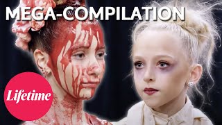 Dance Moms Elliana and Lillianas HUGE Rivalry MEGACompilation  Lifetime [upl. by Tennes]