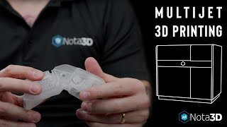 Nota3D  Technology Highlight  MultiJet 3D Printing MJP from 3D Systems [upl. by Saffren]