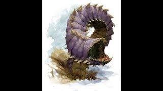 How to Run a Purple Worm DampD 5e [upl. by Aitercal137]