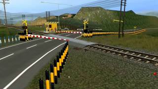 Trainz Simulator 2009 Add On Indonesia  Hunting di palang sepur [upl. by Waine]