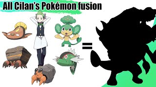 All Cilans Pokémon Fusion  All Ashs Partners Pokémon Fusion  Max S [upl. by Ardnait]