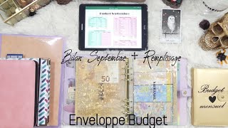 Enveloppe Budget Bilan Septembre  Remplissage Octobre [upl. by Muir]