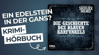 Sherlock Holmes – Die Geschichte des blauen Karfunkels Komplettes Hörbuch – Weihnachtskrimi [upl. by Reh933]