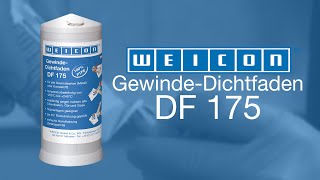 WEICON GewindeDichtfaden DF 175  Anleitung [upl. by Kenwood]