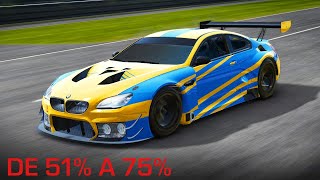 Real Racing 3  Pneus Maplehorpe  BMW M6 GT3  De 51 a 75 [upl. by Aivin]