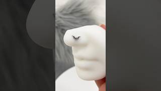 Nose Stud Ring L Bend with Bat Top 20 Gauge Surgical Steel BatNoseStud [upl. by Hurlbut305]