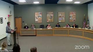 Goshen County School Board April 30th special board meeting [upl. by Ecnarretal]