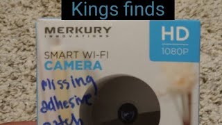 MERKURY smart wifi camera unboxingreview [upl. by Brod409]