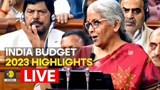 India Budget 2023 Highlights What are the changes in income tax slabs for FY 202324  WION Live [upl. by Anyer731]