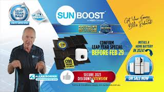 Sunboost  Leap Year Solar Sale [upl. by Pernick]