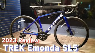 【新色登場！】2023年モデル TREK Émonda SL 5 Disc トレック エモンダ SL 5 ディスク レビュー [upl. by Elissa]