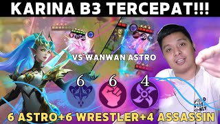 DAPET KARINA B3 CEPET BANGET  COUNTER WAN2 B3 ASTRO EZ [upl. by Latsyrhc982]