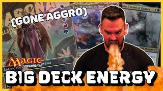 AGGRO COMMANDER  Magic The Gathering Commander  Big Deck Energy [upl. by Anatollo]