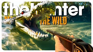 Hunting crocs in Australia is TERRIFYING they want to eat me  theHunter Call of the Wild [upl. by Fenelia871]