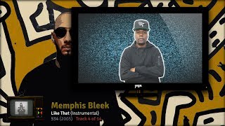 PRODUCED BY Swizz Beatz  10 Memphis Bleek  Like That Instrumental [upl. by Ashatan]