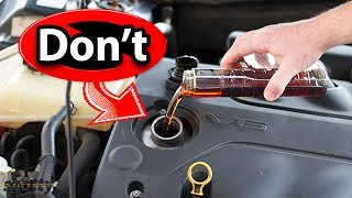 Never Use This Type of Engine Oil Additive in Your Car [upl. by Nosae36]