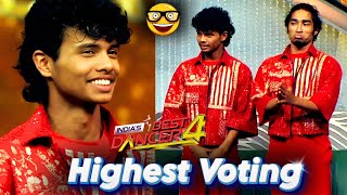 🥇Steve Got Highest Vote Indias Best Dancer 4🥇 Steve amp Raktim Dance Indias Best Dancer 4 [upl. by Libbey]