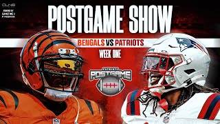 LIVE Patriots vs Bengals Week 1 Postgame Show [upl. by Vastah663]