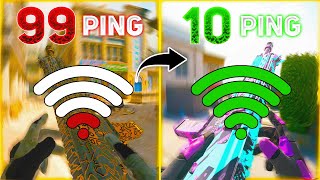 BEST MW3 amp WARZONE Internet Settings To Get LOW PING [upl. by Roswald]