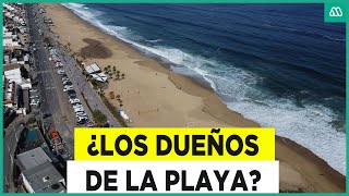 “¡Usted no es dueño de la playa” Polémica por espacios públicos [upl. by Hamo]