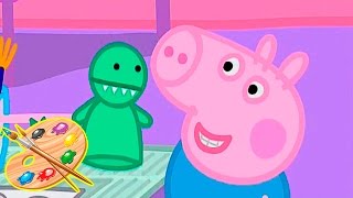 Impariamo insieme a colorare disegni di Peppa Pig il compleanno Video divertenti per bambini [upl. by Dnaltiac876]