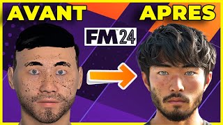 CHANGER FACILEMENT LES TÊTES DES NEWGENS SUR FOOTBALL MANAGER 2024  TUTO FM24 [upl. by Towney]