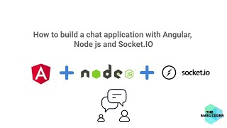 Building a chat application with Angular Node js and SocketIO [upl. by Robinson]