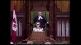 Margaret Thatcher Speaking French [upl. by Nnylyt]