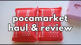 trying pocamarket for the first time  haul amp honest review [upl. by Chamkis]