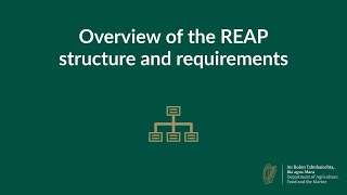 Overview of the REAP structure and requirements for participant farmers  Application Process [upl. by Altis284]