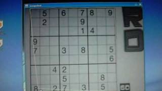 Webcam OCR Sudoku Solver [upl. by Naharba]